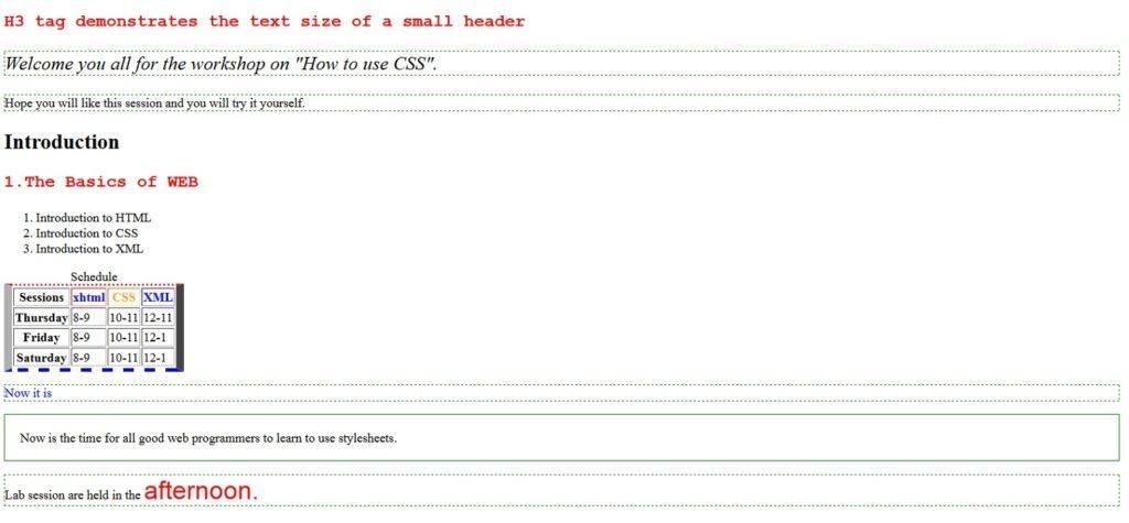 How to use CSS