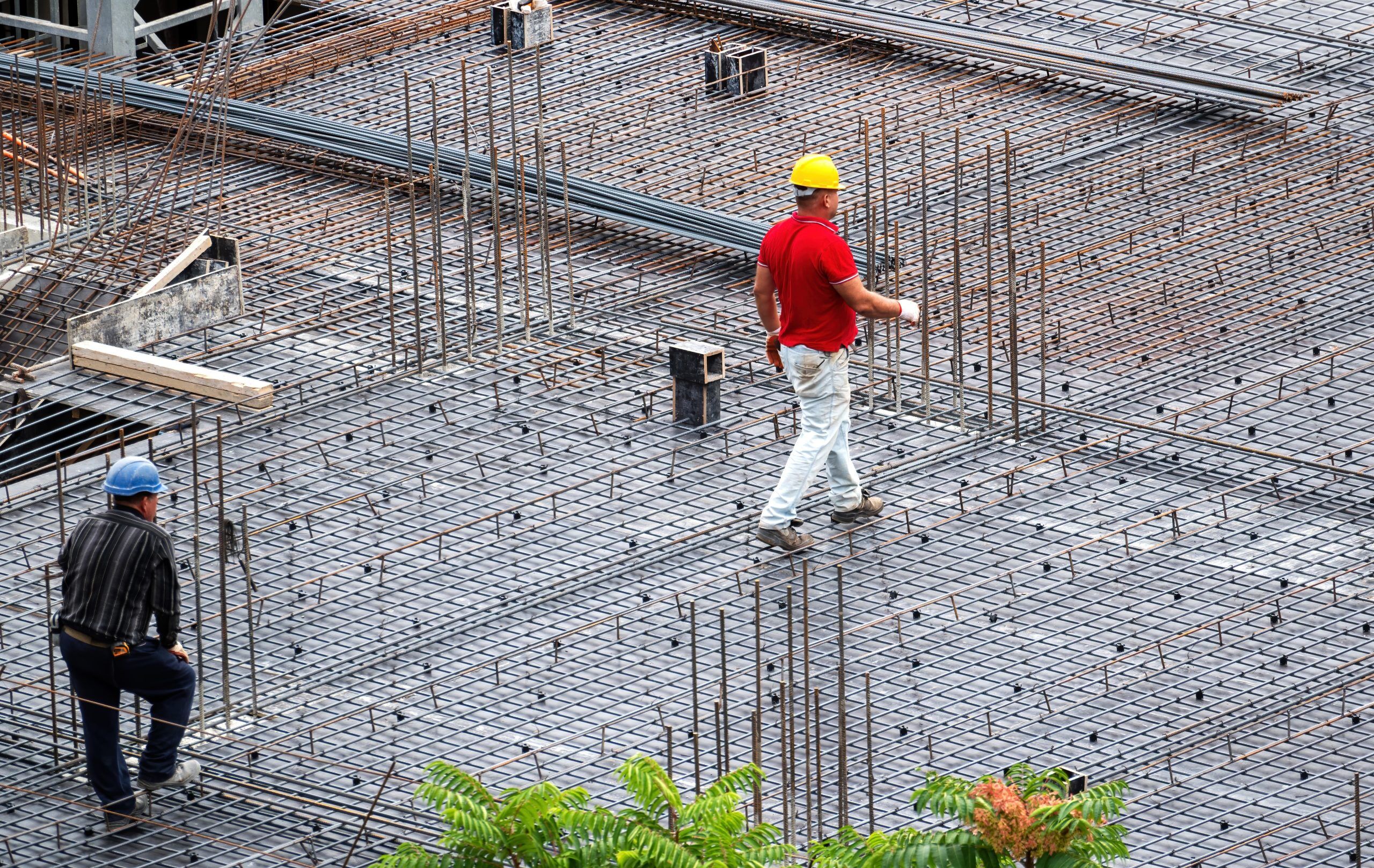 Green concrete used in construction