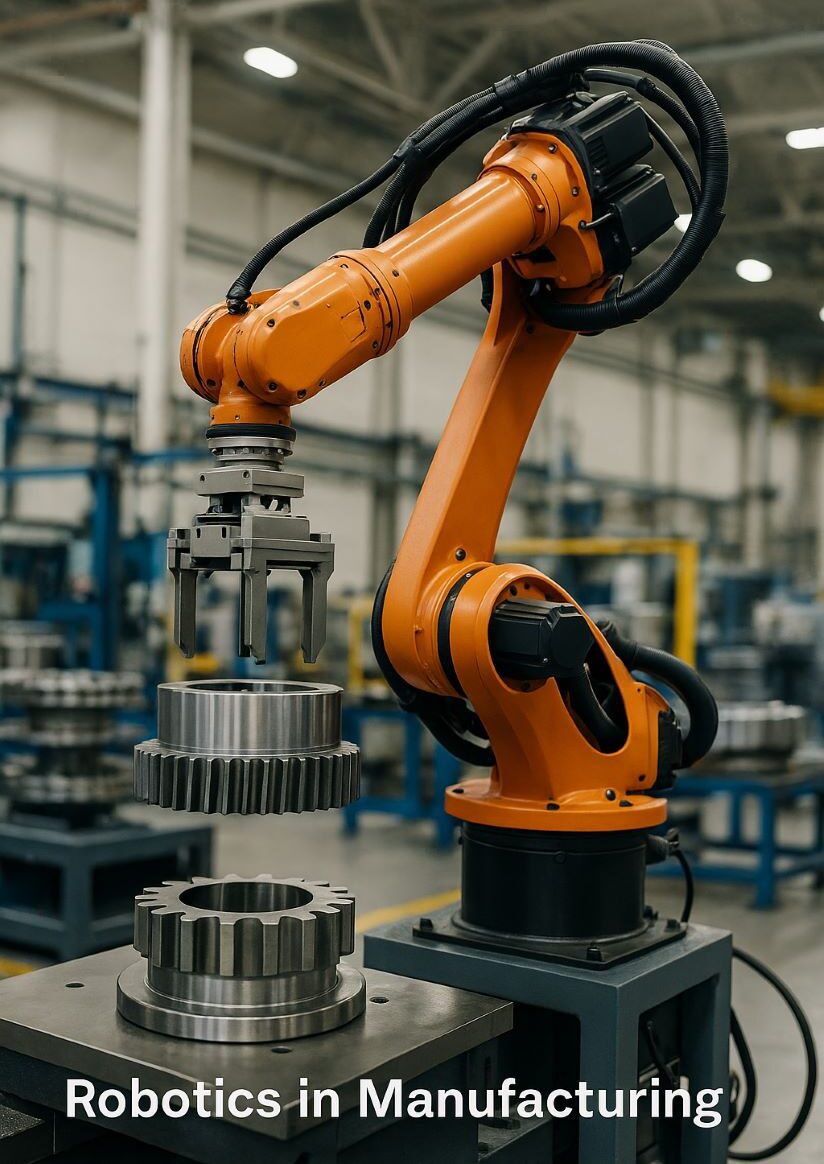 Robotics in Manufacturing industry for automation