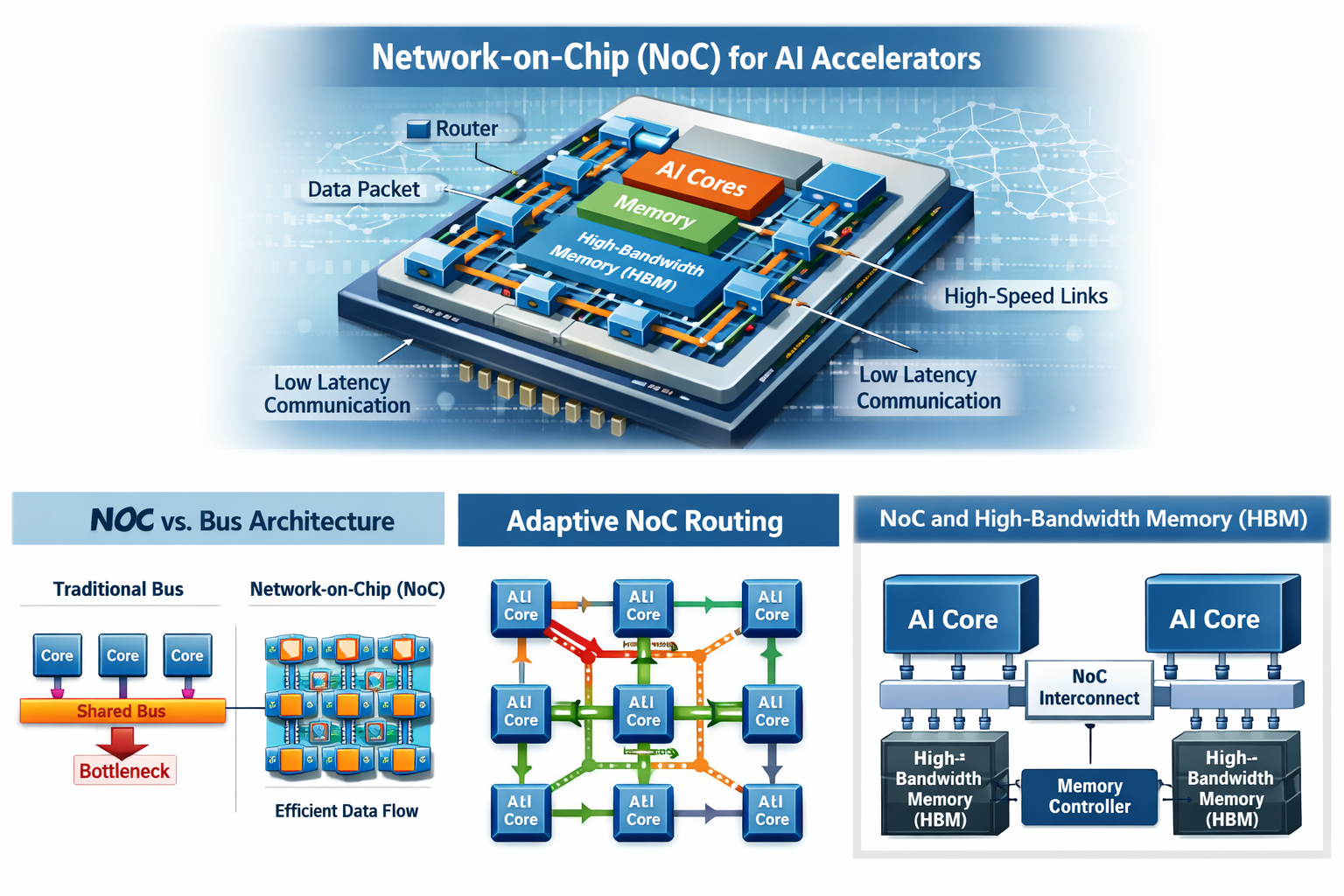 Network-on-Chip Explained for AI