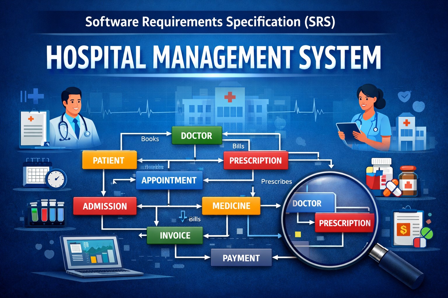 SRS Document for Hospital Management System